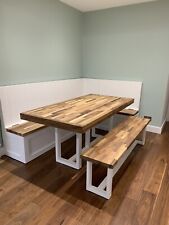 Corner dining set for sale  Shipping to Ireland