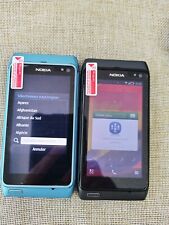 Teléfono inteligente desbloqueado original Nokia N8 gris oscuro/azul 16 GB 3G desbloqueado  segunda mano  Embacar hacia Argentina