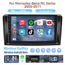 Used, 32G For Mercedes Benz W164 GL320 ML350 X164 Android 11.0 Car Carplay Radio GPS for sale  UK