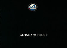 Brochure renault alpine usato  Roma