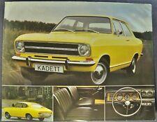 1972 opel ascona for sale  Olympia
