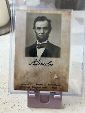 Abraham lincoln authentic for sale  Valley Village