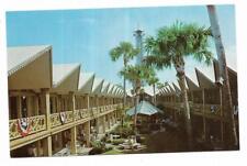 Cartão postal vintage cromado Flórida Riviera Beach bazar quiosque corte nações  comprar usado  Enviando para Brazil