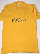 Camiseta Vintage Anos 90 Disney Mickey & Co Tamanho G Mickey Mouse Desenho Animado Ponto Único, usado comprar usado  Enviando para Brazil