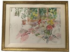 Midcentury modern watercolor for sale  Mont Clare