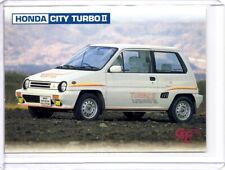 Tarjeta coleccionable Honda City Turbo II Motor Car Collection Época #084 rara segunda mano  Embacar hacia Argentina