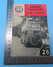 Abc london transport for sale  COLCHESTER