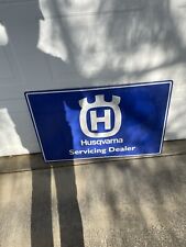 Husqvarna dealer sign for sale  S Coffeyville
