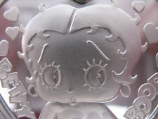 1 OZ. SILVER BETTY BOOP  ENGRAVABLE HEART FOR  SOMEONE SPECIAL MOTHERS DAY +GOLD for sale  Shipping to South Africa