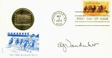 "Colecionador de moedas raras" A.J. Vanderbilt assinado FDC datado de 1974, usado comprar usado  Enviando para Brazil