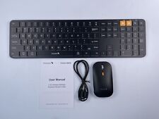 Backlit Bluetooth Keyboard Mouse for Mac,windows , ProtoArc KM100 for sale  Shipping to South Africa