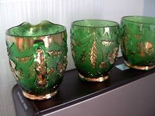 Set bohemian emerald for sale  LEICESTER