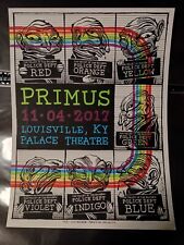 Póster Primus Tour 1l/04/2017 Louisville KY firmado por artista y numerado #111/200 segunda mano  Embacar hacia Argentina