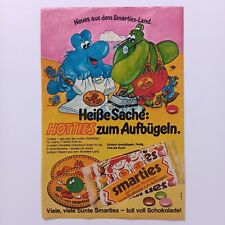1977 Smarties Hotties Iron On Candy Advertising Print Ad, Clipping, used for sale  Shipping to South Africa