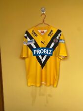 Castleford Tigers Team Signed Rugby League Shirt 2012 Puma Size M jersey yellow  for sale  Shipping to South Africa