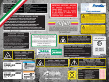 Kit adesivi labels for sale  Shipping to Ireland