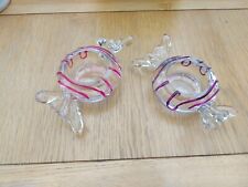 Glass sweetie shaped for sale  OSWESTRY