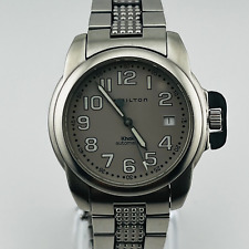 Usado, Relógio masculino automático Hamilton cáqui data 6311 44,4 mm quase em perfeito estado comprar usado  Enviando para Brazil