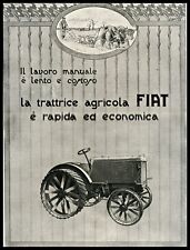 Pubblicita 1920 trattrice usato  Biella