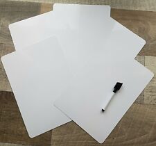 Reusable blank whiteboards for sale  CLEETHORPES