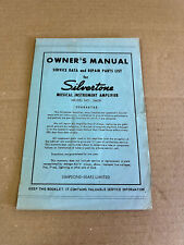 Vintage original silvertone for sale  Point Roberts