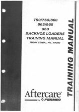 Massey Ferguson Fermec Digger Loader Backhoe 750 760 860 865 965 960 Manual, used for sale  Shipping to Ireland