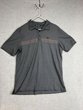 Camisa polo de golfe Travis Mathew Miller trabalho escolar casual cinza carvão masculina GG comprar usado  Enviando para Brazil