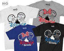 Camiseta Disney Squad Mickey & Minnie Family Holiday Top Disneyland Top Camiseta a juego, usado segunda mano  Embacar hacia Argentina