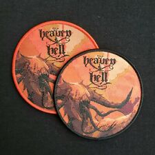 Woven Patch Heaven And Hell Red, Cult Heavy Metal Black Sabbath Dio Rainbow d'occasion  Mazan