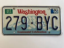 1990 washington license for sale  Poughkeepsie