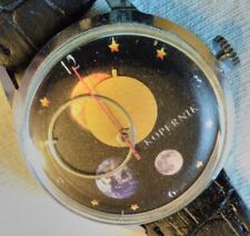 Relógio Raketa Kopernik unissex planetas sol lua funciona em bom estado soviético comprar usado  Enviando para Brazil