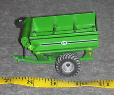 Implemento para trator agrícola fundido Ertl 1/64 J&M John Deere carrinho de grãos verdes comprar usado  Enviando para Brazil