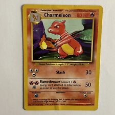 Pokémon TCG Charmeleon Conjunto Base 24/102 Regular Ilimitado Incomum MP Cartão Único comprar usado  Enviando para Brazil