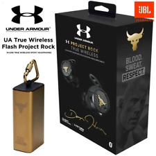 Usado, Fones de ouvido JBL Under Armour Project Rock verdadeiros fones de ouvido flash sem fio à prova d'água comprar usado  Enviando para Brazil