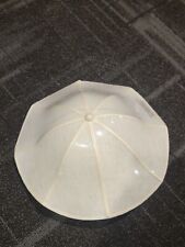 Luminária de teto Pottery Barn cúpula recortada transição clipe sombra, branca 14", usado comprar usado  Enviando para Brazil