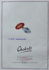 Publicite chokate chocolat d'occasion  Cires-lès-Mello