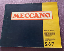 Vintage meccano instructions for sale  UK