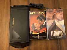 Rebobinador de casete de video Philco VHS con Titanic y desaparecido con The Wild VHS segunda mano  Embacar hacia Argentina