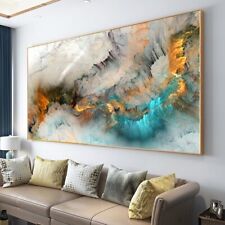 Cloud Abstract Canvas Painting Wall Art Print Poster For Living Home Room Decor for sale  Shipping to South Africa