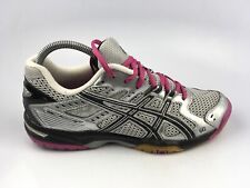  Tênis de quadra de vôlei atlético feminino ASICS GEL-ROCKET 6 B257N TAMANHO 9 EUA, usado comprar usado  Enviando para Brazil