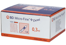 Microfine 100 insulinspritze gebraucht kaufen  Weitmar