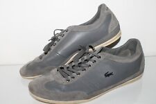 Zapatos deportivos informales Lacoste Misano, #11941, grises, cuero, para hombre talla 11.5 segunda mano  Embacar hacia Mexico