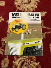 Yanmar ym240 tractor for sale  Berlin