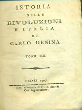Istoria delle rivoluzioni usato  Italia