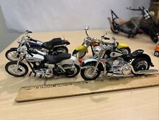 Lote diecast Maisto de motocicleta Harley Davidson escala 1:18 a escala 1:18, usado segunda mano  Embacar hacia Argentina