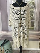 Easel, Ribbon Crochet Fringe Tunic, Small, NWOT  for sale  Shipping to South Africa