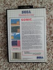 USA UPC Sonic the Hedgehog Sega Master System pegatina código de barras Santo Grial SMS segunda mano  Embacar hacia Mexico