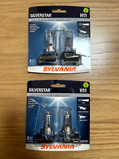 Conjunto de pares de faróis de alto desempenho Sylvania Silverstar H11 (2) pares, (4) lâmpadas comprar usado  Enviando para Brazil