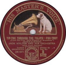 JACK HYLTON - Tip-Toe Through The Tulips / Painting The Clouds With 78 rpm disc comprar usado  Enviando para Brazil