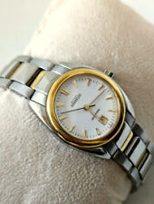 WATCH MICHEL HERBELIN 12828 ETA PL GOLD & STEEL WATCH MADE IN FRANCE 100 METERS for sale  Shipping to South Africa